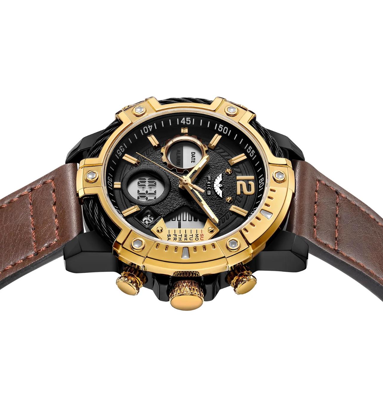 FEICE GOLDEN DAWN COMMANDER WATCH - FK038